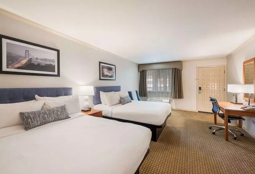 اتاق استاندارد با 2 تخت دوبل, Surestay Plus Hotel By Best Western Mountain View