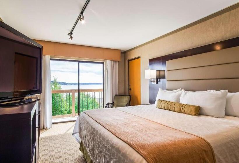 غرفة ديلوكس سرير كينج ذات إطلالة, Best Western Plus Silverdale Beach