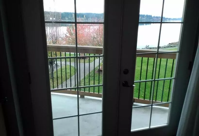 キングサイズベッドのデラックスルーム, Best Western Plus Silverdale Beach