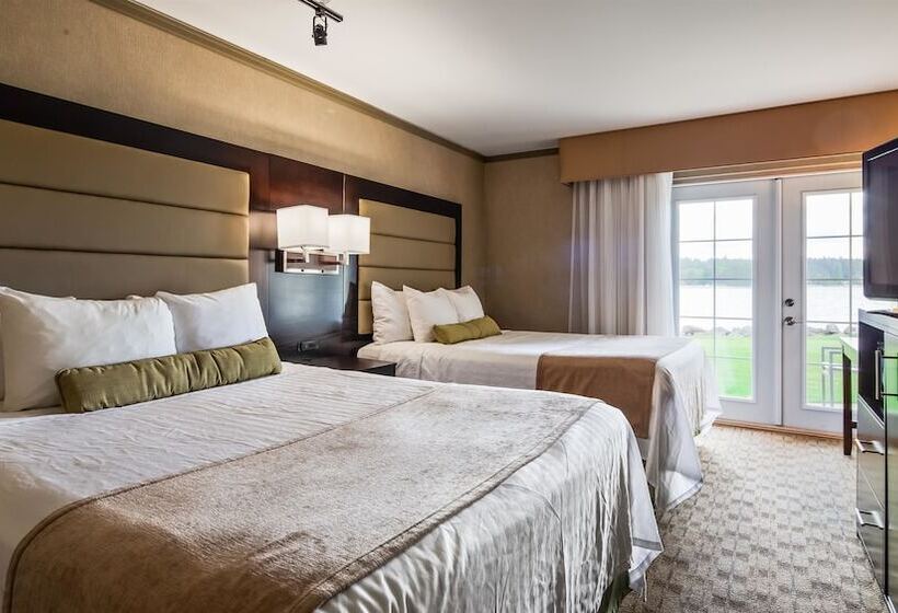 غرفه قياسيه سريرين مزدوجين, Best Western Plus Silverdale Beach