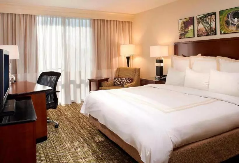 اتاق استاندارد با تخت بزرگ برای معلولان, Charleston Marriott Town Center