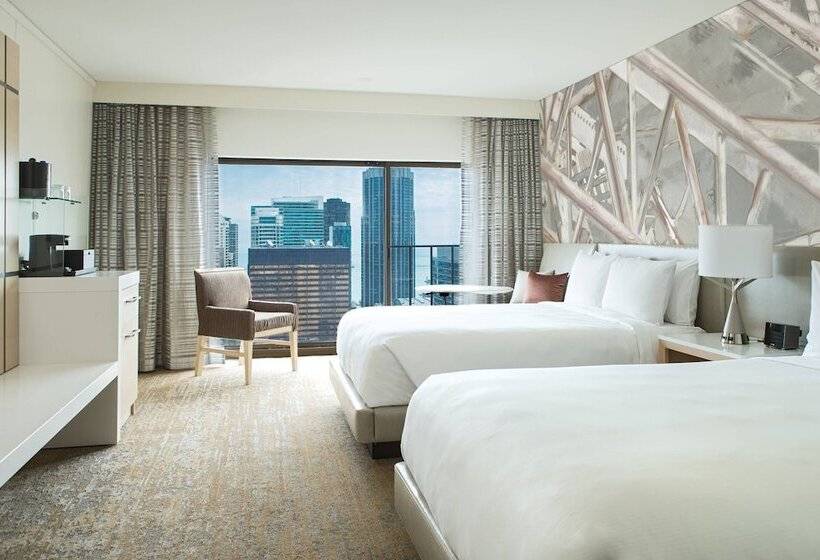اتاق استاندارد با 2 تخت دوبل, Chicago Marriott Downtown Magnificent Mile