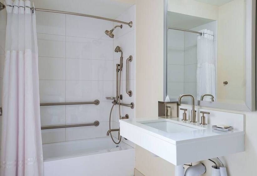 اتاق استاندارد با تخت دوبل برای معلولان, Chicago Marriott Downtown Magnificent Mile