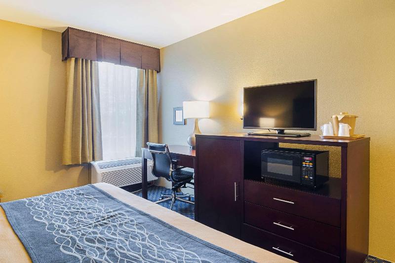 キングサイズベッドのスタンダードルーム, Comfort Inn & Suites Sea Tac Airport