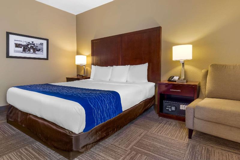 キングサイズベッドのスタンダードルーム, Comfort Inn & Suites Sea Tac Airport