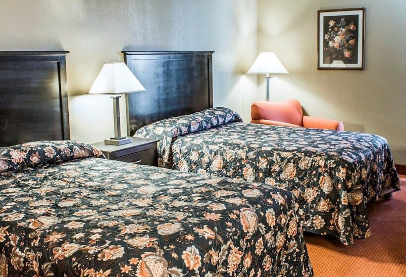 Номер Стандарт 2 Двуспальные Кровати, Econo Lodge Burlington I40