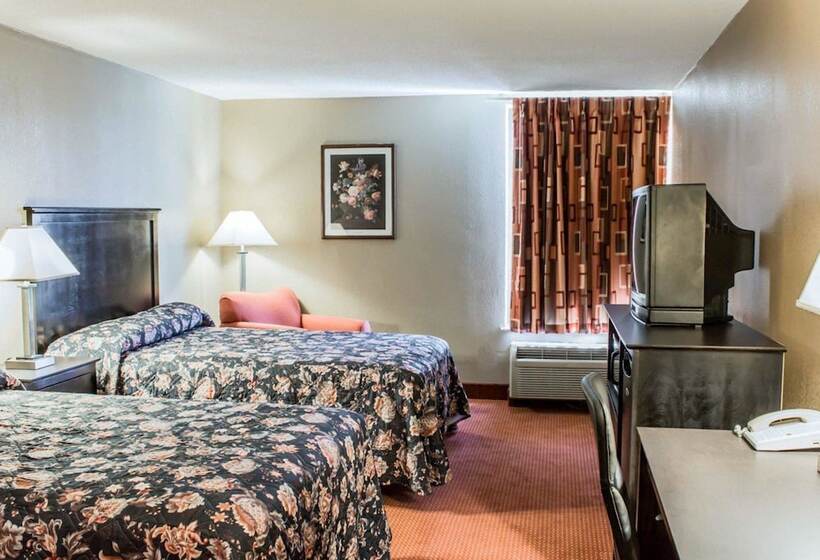 Номер Стандарт 2 Двуспальные Кровати, Econo Lodge Burlington I40