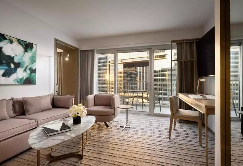 キングサイドベッドのスタンダードワンルーム, Fairmont Century Plaza Los Angeles