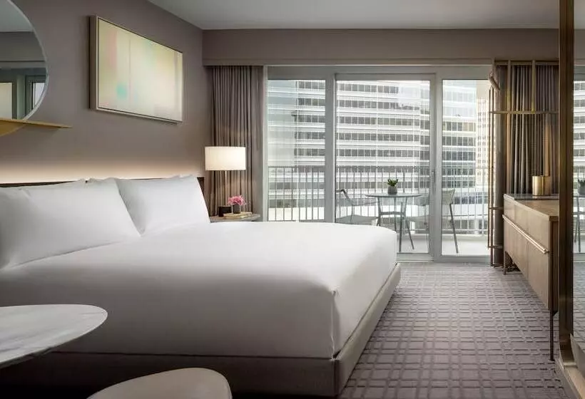 キングサイズベッドのスタンダードルーム, Fairmont Century Plaza Los Angeles
