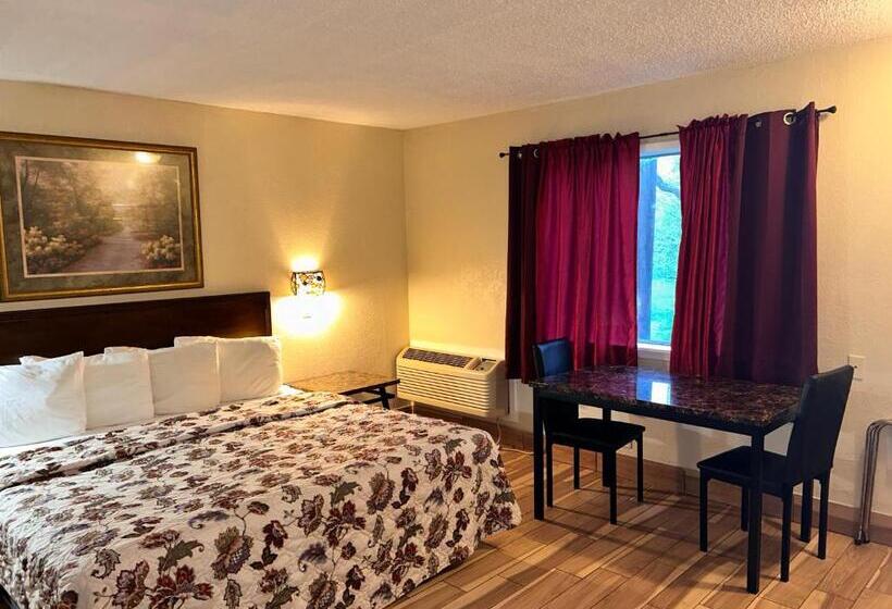 キングサイズベッドのスタンダードルーム, River Forest Inn