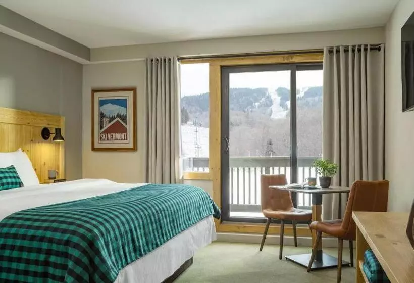 キングサイズベッドのデラックスルーム, The Inn At Bolton Valley