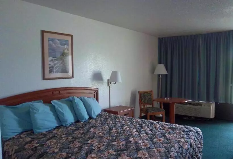 キングサイズベッドのスタンダードルーム, Americas Best Value Inn Florida Turnpike & I95