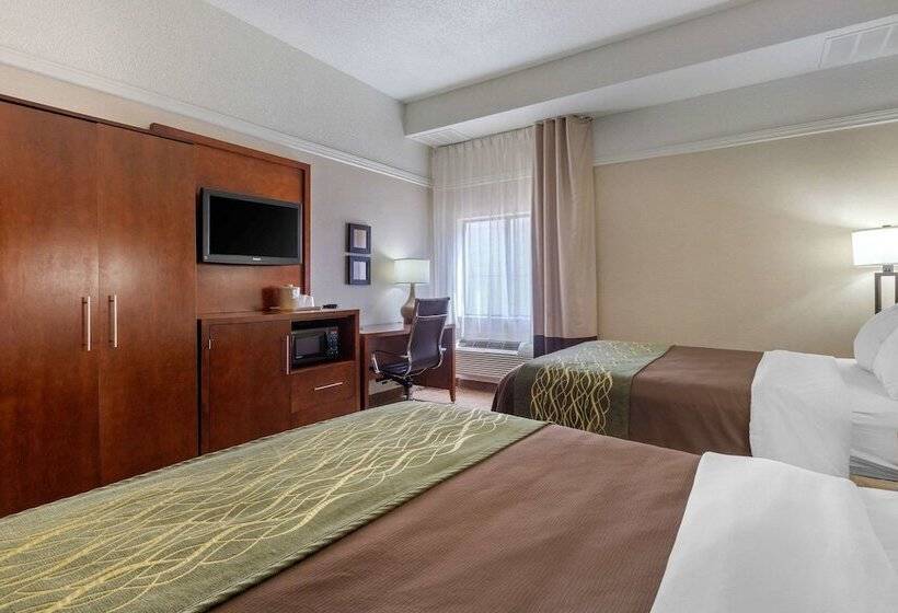 اتاق استاندارد با 2 تخت دوبل, Comfort Inn Rutland   Killington