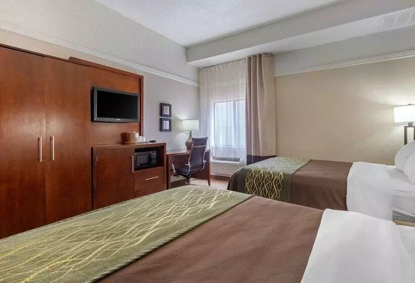 اتاق استاندارد با 2 تخت دوبل, Comfort Inn Rutland   Killington