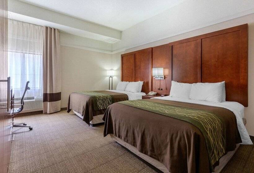 اتاق استاندارد با 2 تخت دوبل, Comfort Inn Rutland   Killington