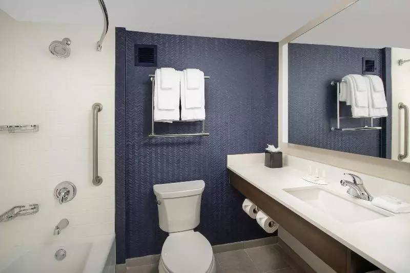 キングサイズベッドのスタンダードルーム, Fairfield Inn & Suites By Marriott Alexandria West/mark Center