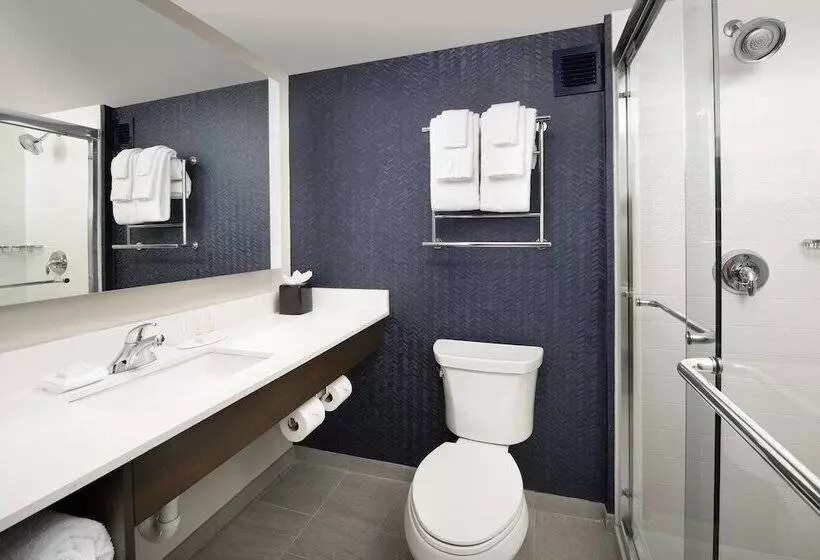 ２ダブルベッドのスタンダードルーム, Fairfield Inn & Suites By Marriott Alexandria West/mark Center