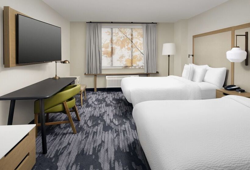 اتاق استاندارد با 2 تخت دوبل, Fairfield Inn & Suites By Marriott Alexandria West/mark Center
