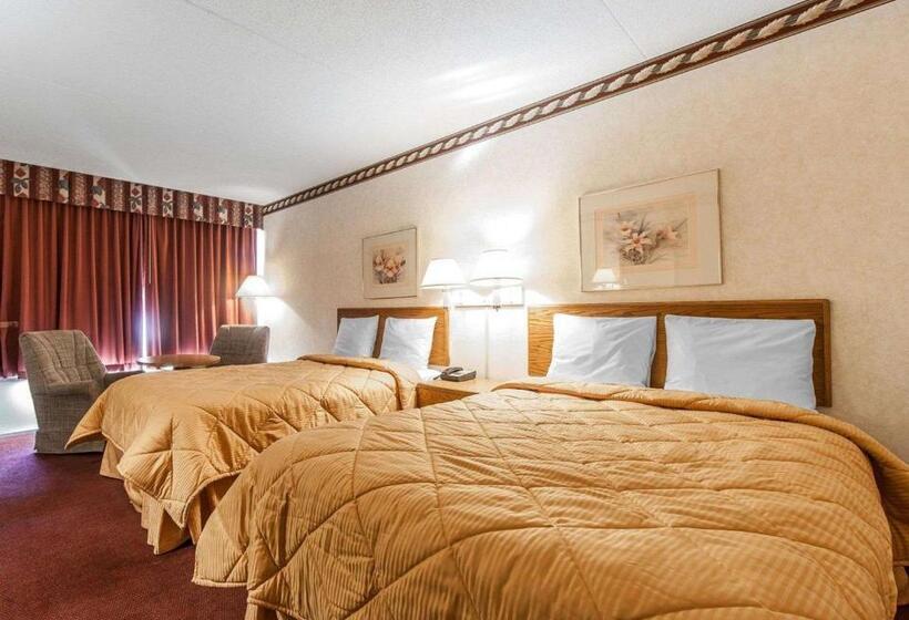 غرفه قياسيه سريرين مزدوجين, Rodeway Inn