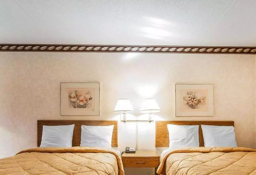 ２ダブルベッドのスタンダードルーム, Rodeway Inn