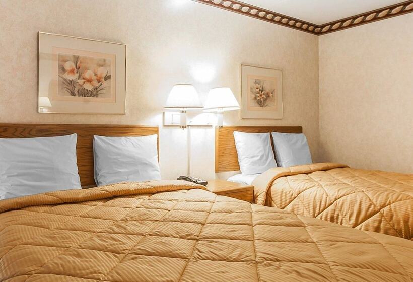 غرفه قياسيه سريرين مزدوجين, Rodeway Inn