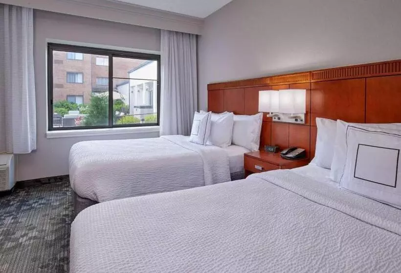 身障者適用クイーンサイズベッドルーム, Sonesta Select Minneapolis Eden Prairie