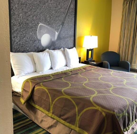 스탠다드 룸 킹사이즈 침대, Super 8 By Wyndham Augusta