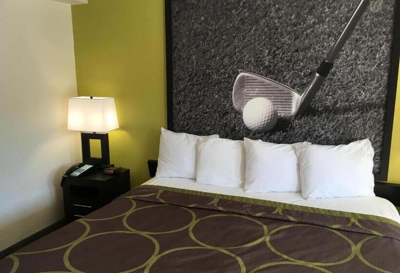 장애인을 위한 킹사이즈 침대 스탠다드 룸, Super 8 By Wyndham Augusta