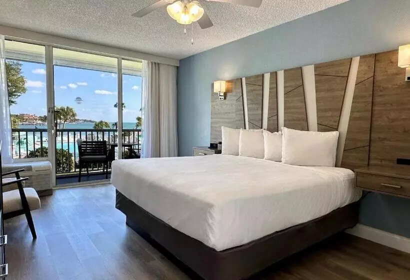 キングサイズベッドのスタンダードルーム, Skybeach Hotel And Marina