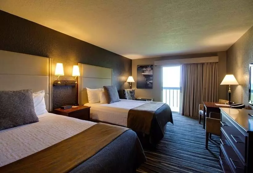 ２ダブルベッドのスタンダードルーム, Best Western Harbour Pointe Lakefront