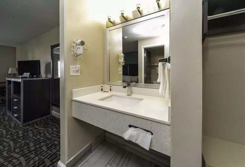 ２ダブルベッドのスタンダードルーム, Bridgepointe Inn & Suites By Bphotels, Council Bluffs, Omaha Area