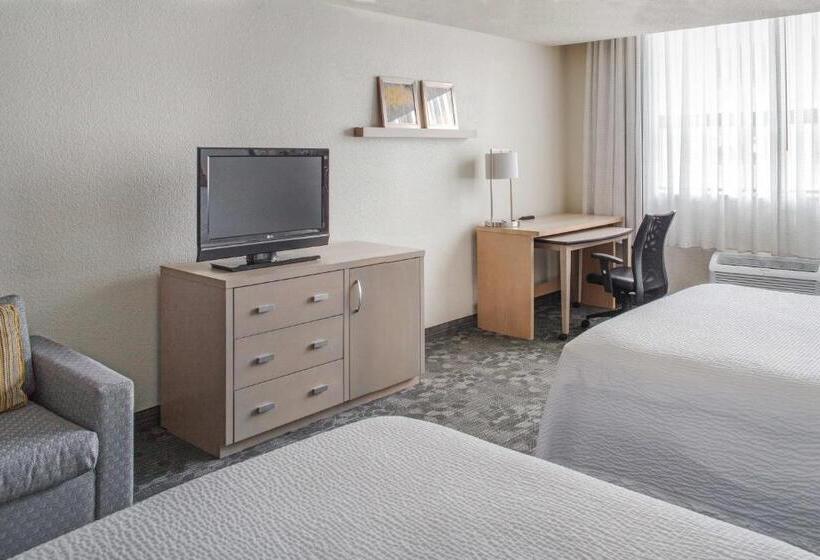 스탠다드 룸 더블 침대 2개, Courtyard Columbus Downtown