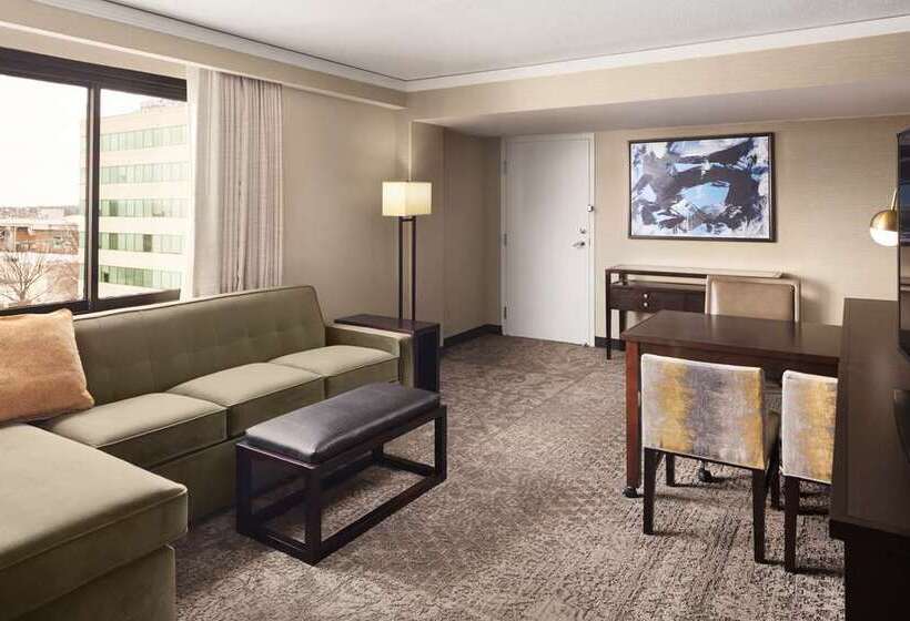 带大床的套房, Embassy Suites By Hilton Austin Downtown South Congress