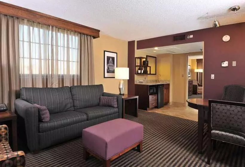 سوئیت با تخت بزرگ, Embassy Suites By Hilton Chicago Schaumburg Woodfield
