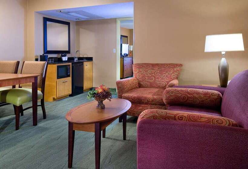 带大床的标准间, Embassy Suites By Hilton Greensboro Airport