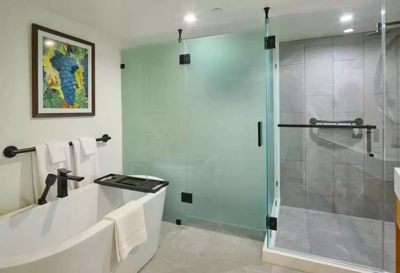 اتاق اجرایی با تخت بزرگ, Embassy Suites By Hilton Napa Valley