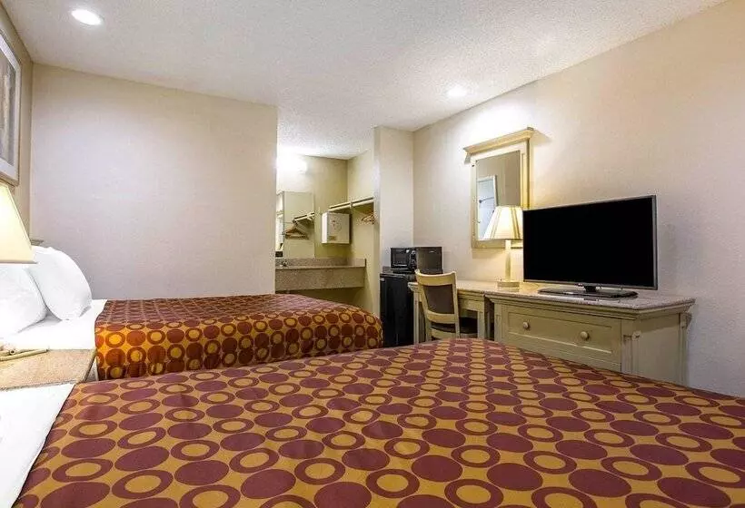 اتاق استاندارد با 2 تخت دوبل, Rodeway Inn Santee San Diego East