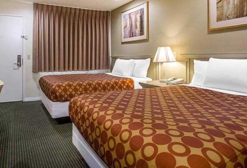 اتاق استاندارد با 2 تخت دوبل, Rodeway Inn Santee San Diego East