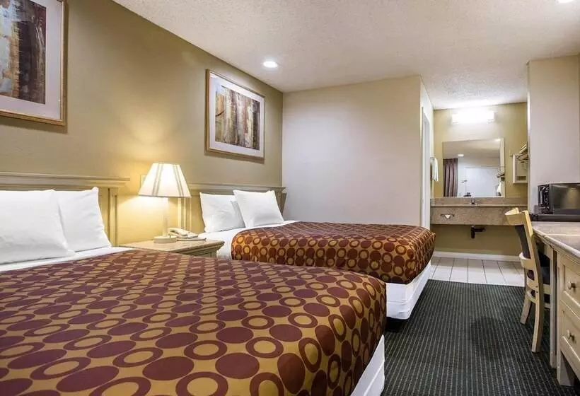 اتاق استاندارد با 2 تخت دوبل, Rodeway Inn Santee San Diego East
