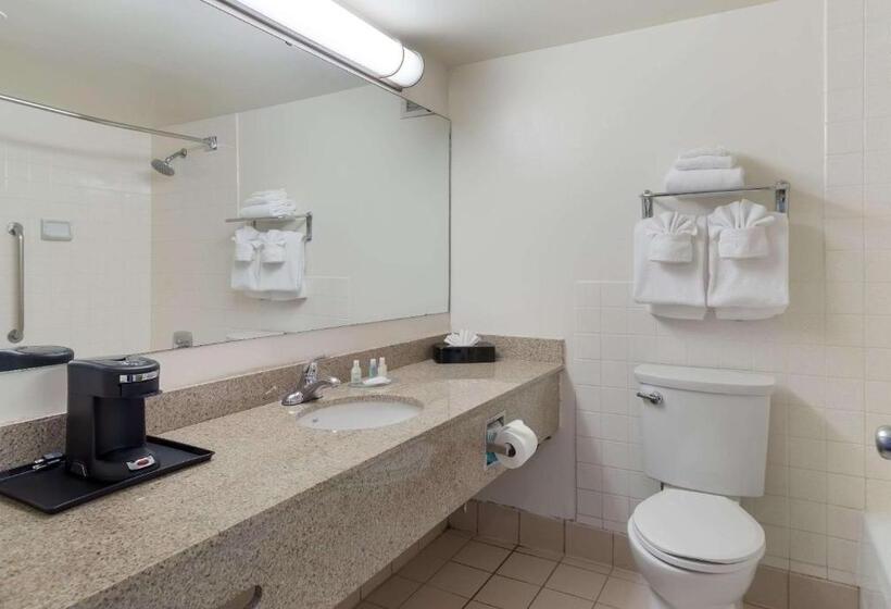 غرفة قياسية سرير كينج لذوى الإحتياجات الخاصة, Clarion Hotel Concord Walnut Creek