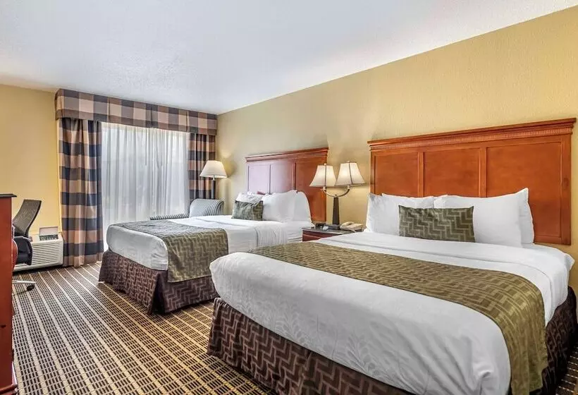 ２ダブルベッドのスタンダードルーム, Best Western Plus Bridgeport Inn