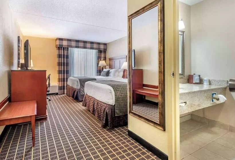 ２ダブルベッドのスタンダードルーム, Best Western Plus Bridgeport Inn