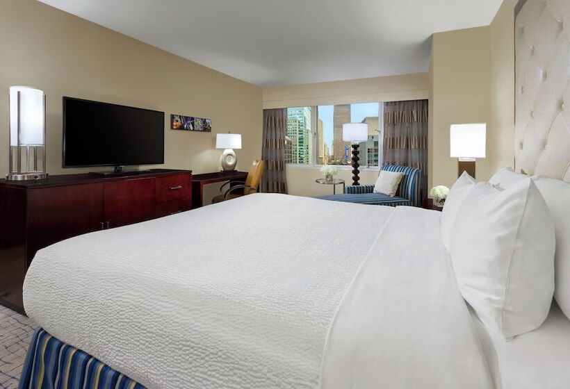 带2个双人床的标准工作室, Hyatt Regency Times Square