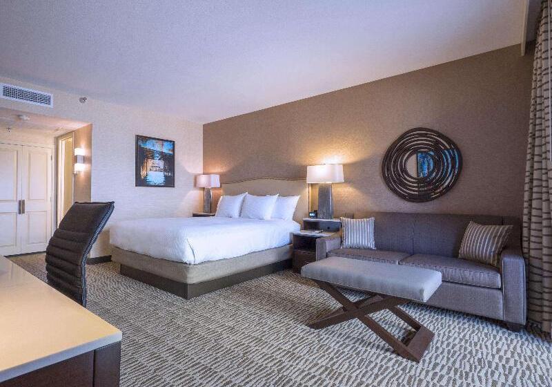 キングサイズベッドのスタンダードルーム, Hilton Phoenix Airport