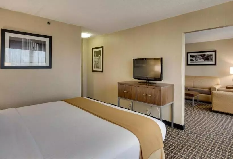 キングサイズベッドのスイートルーム, Holiday Inn Express Washington Dc Sw   Springfield By Ihg
