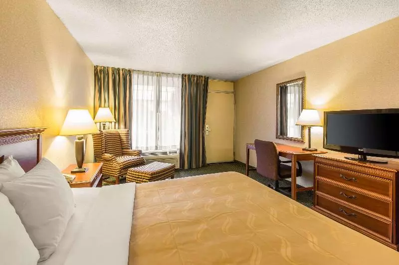 キングサイズベッドのスタンダードルーム, Quality Inn & Suites Mcdonough South I75