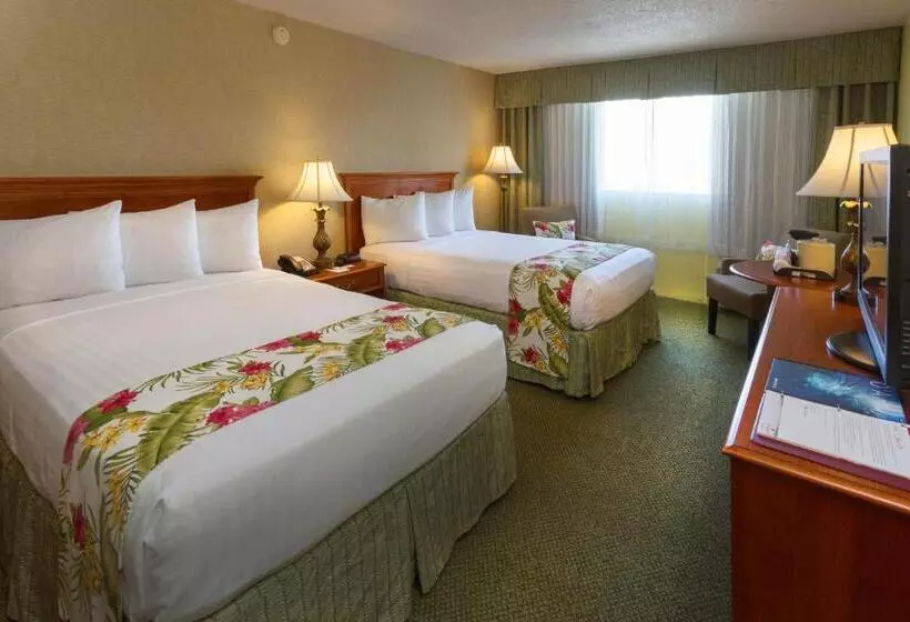 اتاق استاندارد با 2 تخت دوبل, Ramada Plaza By Wyndham Waikiki