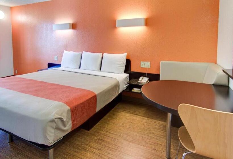 キングサイズベッドのスタンダードルーム, Motel 6 Mount Pleasant, Tx