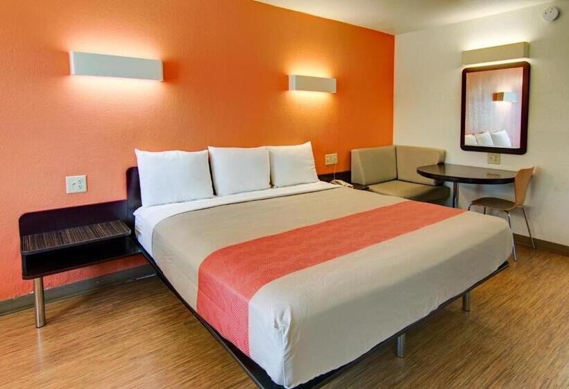 キングサイズベッドのスタンダードルーム, Motel 6 Mount Pleasant, Tx