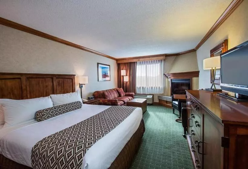 キングサイズベッドのスタンダードルーム, Crowne Plaza Lake Placid, An Ihg
